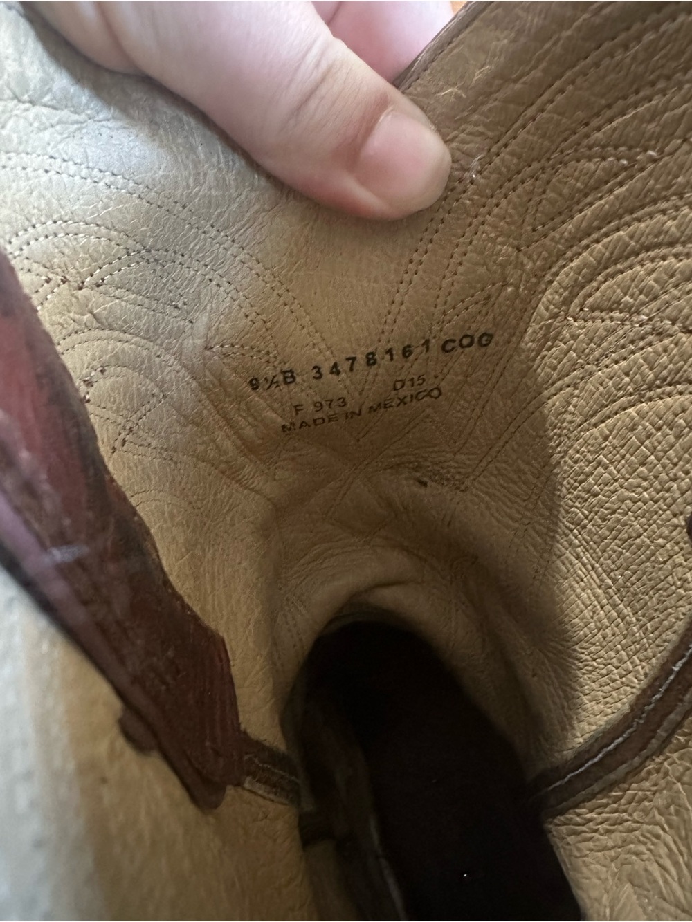 Frye Leather Cowgirl Boots Women’s 9.5 - Picture 5 of 10